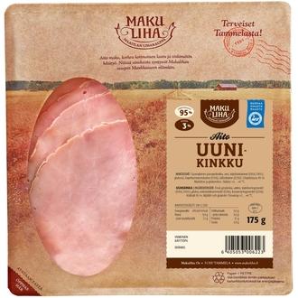Makuliha Aito uunikinkku 175g siivu kalorit ja ravintosisältö