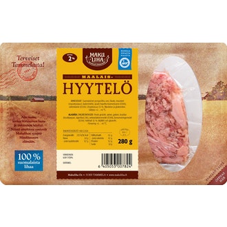 Makuliha maalaishyytelö 280g kalorit ja ravintosisältö