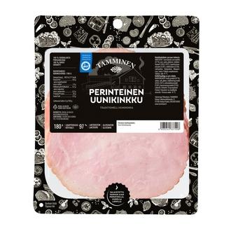 Tamminen perinteinen uunikinkkuviipale 180g kalorit ja ravintosisältö - 117 kcal