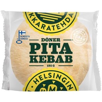 Helsingin Makkaratehdas Döner Pitakebab 195 g kalorit ja ravintosisältö