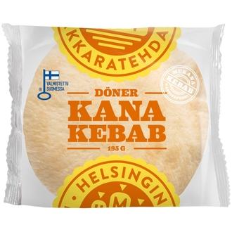 Helsingin Makkaratehdas Döner Kanakebab 195 g kalorit ja ravintosisältö