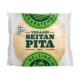 HMT Seitan Pitakebab 195g kalorit ja ravintosisältö