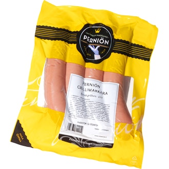 Perniön Grillimakkara 400g kalorit ja ravintosisältö