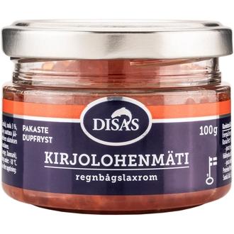 Disas Kirjolohenmäti, pakaste 100g kalorit ja ravintosisältö