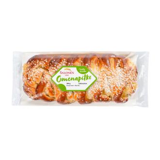 Perheleipuri Salonen Omenapitko 360g omenapalatäytteinen pullapitko kalorit ja ravintosisältö - 316 kcal