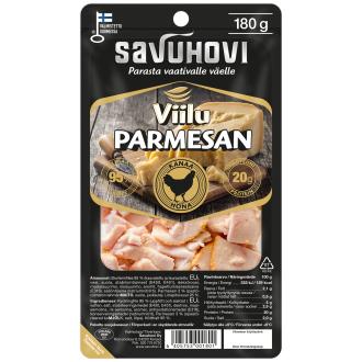 Savuhovi Viilu Parmesan kana 180g kalorit ja ravintosisältö - 129 kcal