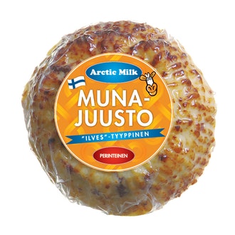 Arctic milk munajuusto 200g kalorit ja ravintosisältö