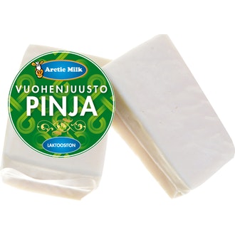 Arctic milk Pinja vuohenjuusto 140g kalorit ja ravintosisältö