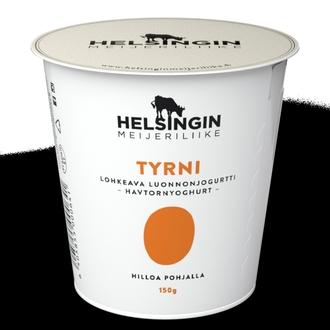 Helsingin Meijeriliike - Tyrni - lohkeava luonnonjogurtti 150g kalorit ja ravintosisältö