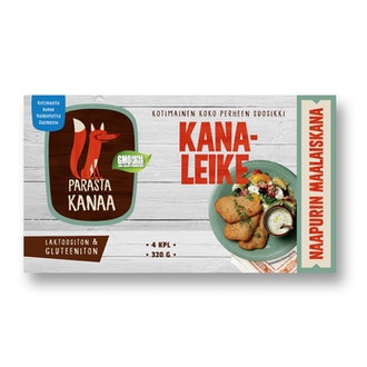 Naapurin maalaiskanan paneroitu kanaleike 320g pakaste kalorit ja ravintosisältö - 270 kcal