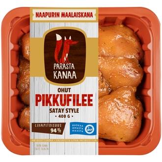 Naapurin Maalaiskanan ohut pikkufilee, Satay style 400g kalorit ja ravintosisältö - 120 kcal