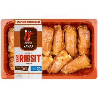 Naapurin Maalaiskanan kanaribsit, maustettu 700g kalorit ja ravintosisältö - 150 kcal