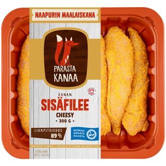 Naapurin Maalaiskanan sisäfilee, cheesy 300g kalorit ja ravintosisältö - 130 kcal