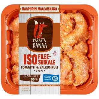 Naapurin Maalaiskanan iso fileesuikale tomaatti-valkosipuli 370 g kalorit ja ravintosisältö - 120 kcal