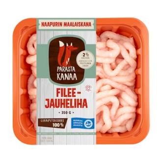 Naapurin Maalaiskanan fileejauheliha 350 g kalorit ja ravintosisältö - 100 kcal