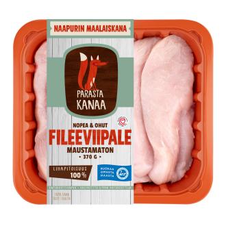 Naapurin Maalaiskanan nopea & ohut fileeviipale maustamaton 370 g kalorit ja ravintosisältö - 110 kcal