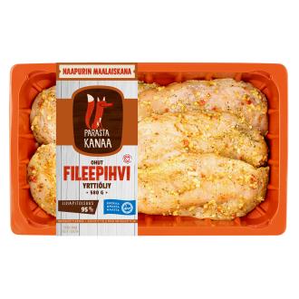 Naapurin Maalaiskanan ohut fileepihvi yrttiöljy 580 g kalorit ja ravintosisältö - 120 kcal