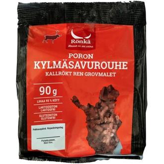 Rönkä Poron kylmäsavurouhe 90g kalorit ja ravintosisältö