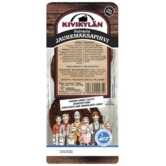 Kivikylä palvarin maksapihvit 380g kalorit ja ravintosisältö