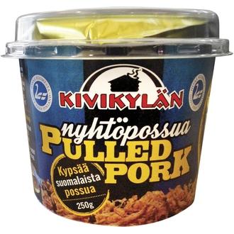 Kivikylän Pulled Pork 250g kalorit ja ravintosisältö - 158 kcal