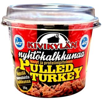 Kivikylän Pulled Turkey 215 g kalorit ja ravintosisältö