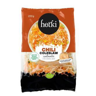 Fresh Hetki Chili coleslaw 220g kalorit ja ravintosisältö - 158 kcal