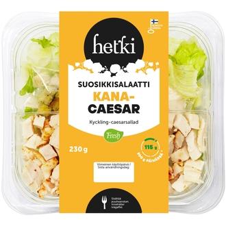 Fresh Hetki Suosikkisalaatti Kana-caesar 230 g kalorit ja ravintosisältö