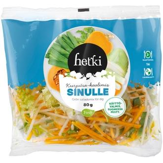 Fresh Hetki Sato salaattimix sinulle 80 g kalorit ja ravintosisältö - 26 kcal