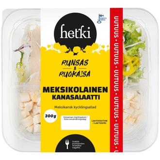 Fresh Hetki Ruokaisa Meksikolainen kanasalatti 300 g kalorit ja ravintosisältö