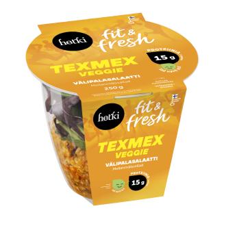 Hetki Fit & Fresh texmex veggie 250g kalorit ja ravintosisältö - 152 kcal