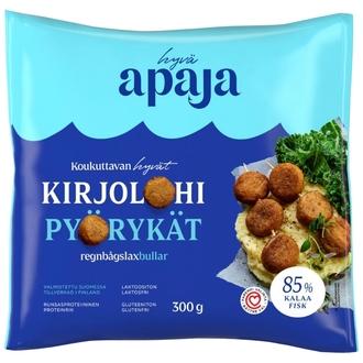 Hyvä Apaja Kirjolohipyörykät 300g kalorit ja ravintosisältö