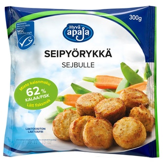 Hyvä Apaja seipyörykät 300g MSC kalorit ja ravintosisältö - 220 kcal
