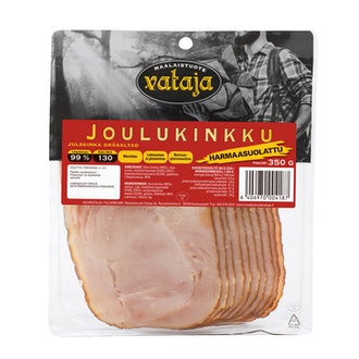 Vataja 350g Joulukinkku harmaasuolattu viipale kalorit ja ravintosisältö