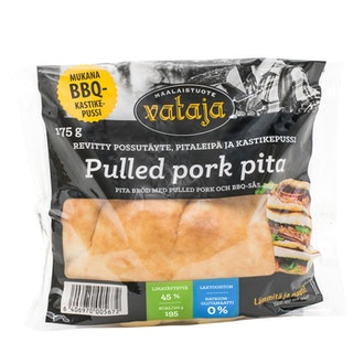 Vataja possupita 175g kalorit ja ravintosisältö