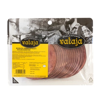 Vataja rosvolammaspaisti viipale 250g kalorit ja ravintosisältö - 100 kcal