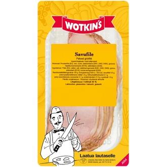 Wotkin´s Savufile 150g EU kalorit ja ravintosisältö