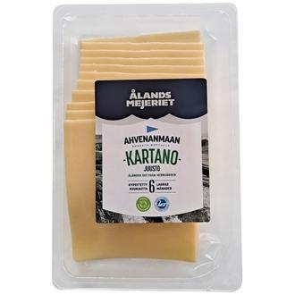 Ahvenanmaan 200g Kartanojuustoviipaleet kalorit ja ravintosisältö