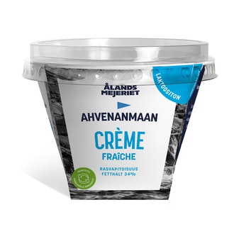 Ahvenanmaan creme fraiche 200g laktoositon kalorit ja ravintosisältö - 320 kcal
