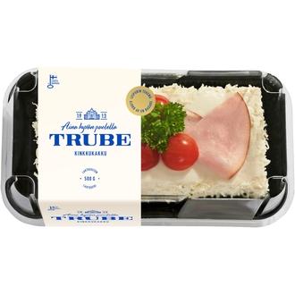 Trube Kinkkukakku 500g kinkku-juustotäytteinen voileipäkakku kalorit ja ravintosisältö