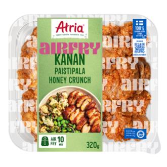 Atria airfry kanan paistipala honey crunch 320 g kalorit ja ravintosisältö - 157 kcal