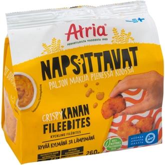 Atria Kanan Fileebites 260g kalorit ja ravintosisältö - 164 kcal