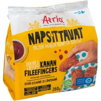 Atria Kanan Fileefingers 260g kalorit ja ravintosisältö - 163 kcal