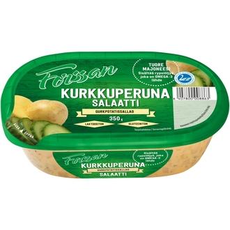 Forssan Kurkkuperunasalaatti 350g kalorit ja ravintosisältö