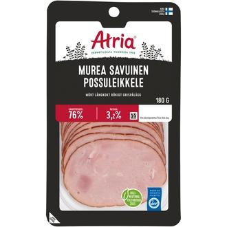 Atria Murea Savuinen Possuleikkele 180g kalorit ja ravintosisältö - 101 kcal