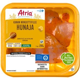 Atria Kanan Minuuttifilee Hunaja 280g kalorit ja ravintosisältö - 99 kcal
