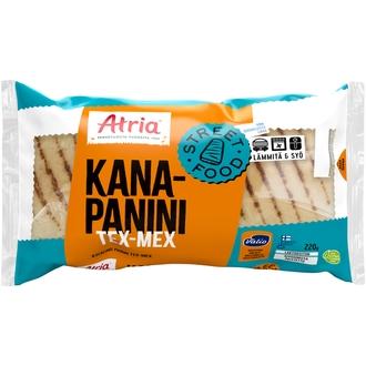 Atria Kanapanini Tex-Mex 220g kalorit ja ravintosisältö - 272 kcal