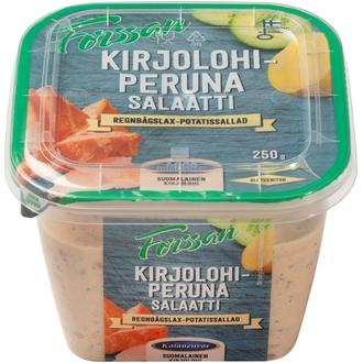 Forssan Kirjolohi-Perunasalaatti 250g kalorit ja ravintosisältö