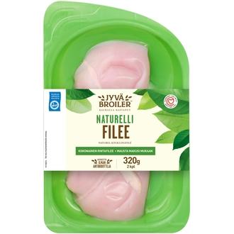 Jyväbroiler Broilerin Filee Naturelli 320g kalorit ja ravintosisältö