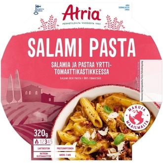 Atria Salami Pasta 320g kalorit ja ravintosisältö - 163 kcal