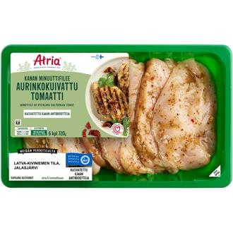Atria Kanan Minuuttifilee Aurinkokuivattu Tomaatti 720g kalorit ja ravintosisältö - 83 kcal